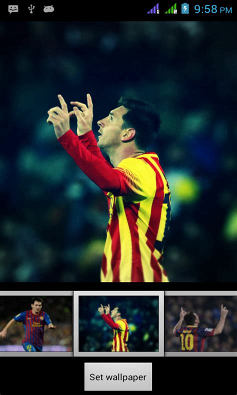 Lionel Messi Live Wallpaper Appstore For Android