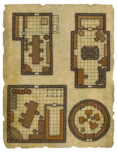 31 Dungeons And Dragons Tavern Map Maps Database Source