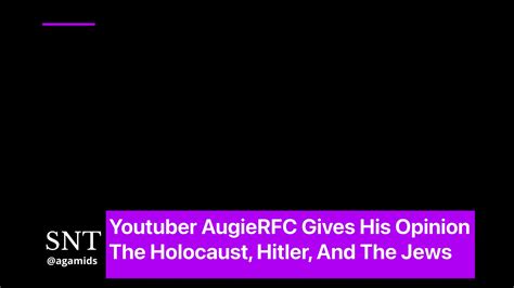 Aleks On Twitter BREAKING Absolutely Chilling Of AugieRFC Has Recently Been Uncovered And