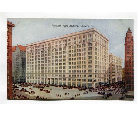 Marshall Field Building Chicago Illinois Postcard