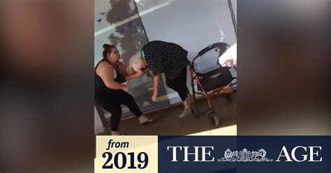 Video Geelong Woman Attacks Elderly Woman
