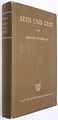 Sein Und Zeit by Martin Heidegger, First Edition - AbeBooks