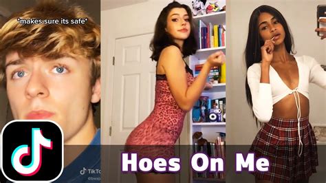 Hoes On Me Left And Right Tiktok Compilation Youtube