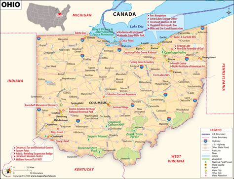 Ohio Rail Map All Train Routes In Ohio