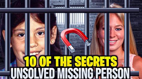 10 Most Disturbing Scariest Unsolved Missing Person Cases Can You Solve Them Youtube