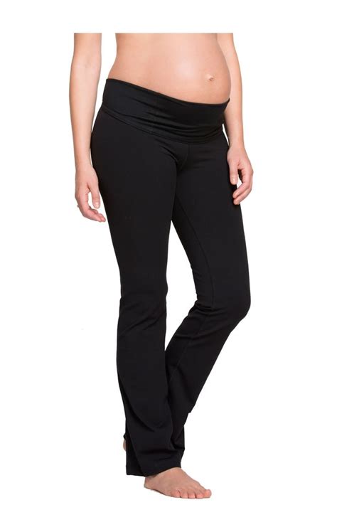 Ingrid And Isabel Active Maternity Pant In Jet Black