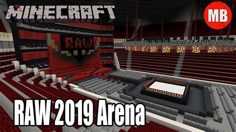 Wwe Minecraft Arena Raw Youtube