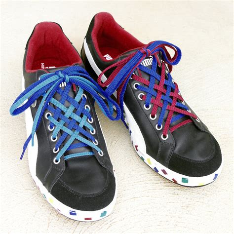 Many other lacing methods have been ian's shoelace site — extensive discussion of ways to lace shoes and tie knots in shoelaces. Ian's Shoelace Site - Double Lacing