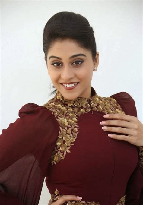 Actress Regina Cassandra Latest Interview Stills In Maroon Wardrobe