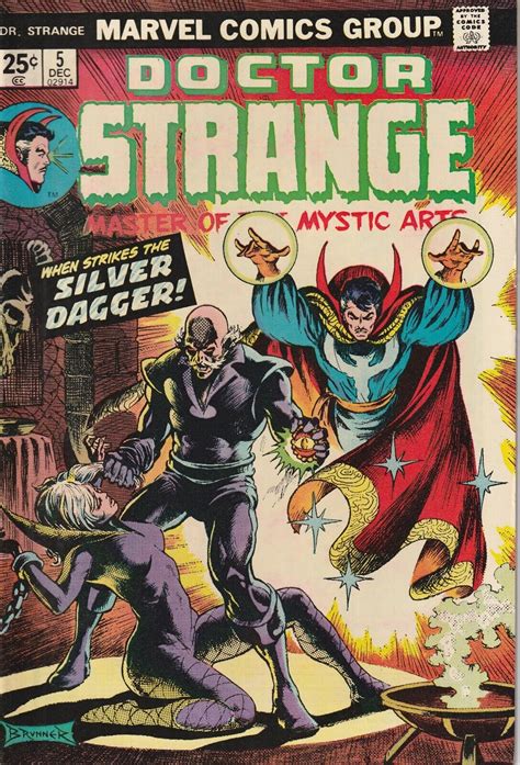 Doctor Strange Master Of The Mystic Arts 5 1974 Marvel Comics