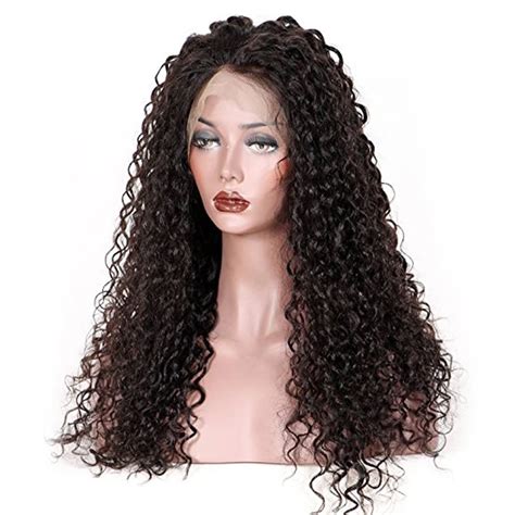 Kinky Straight Lace Front Wig Human Hair Curly Super Fine Swiss Lace