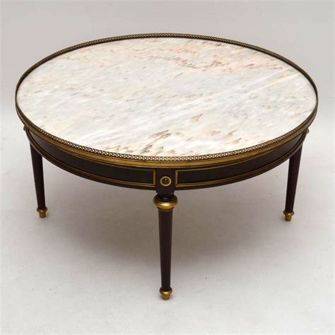 Large Antique French Marble Top Coffee Table Marylebone Antiques
