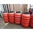 0010054 Red Plastic Barrels  H 103 Cm X 52 22 Off – Stockyard Prop