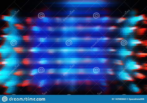Extruded And Motion Blur Cubes Abstraction Background Stock Photo