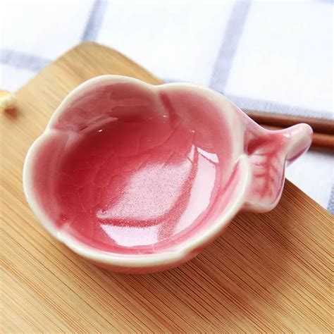 Crative Japan Kitchen Fashion Ceramics Storage Small Plate Vinegar Dish