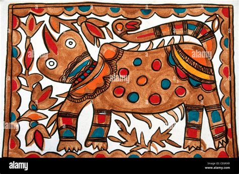 Indian Folk Art Paintings Madhubani
