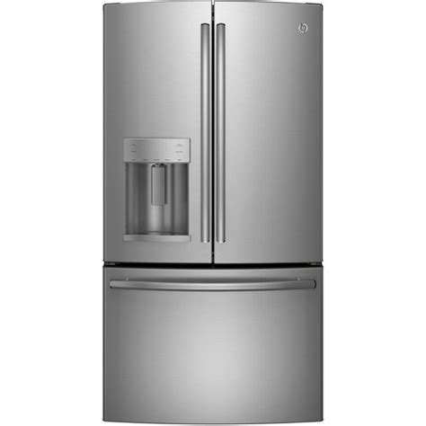 GE 27 7 Cu Ft French Door Refrigerator With Dual Ice Maker Stainless