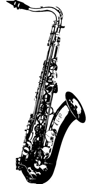 Saxophone Sax Woodwind Free Vector Graphic On Pixabay