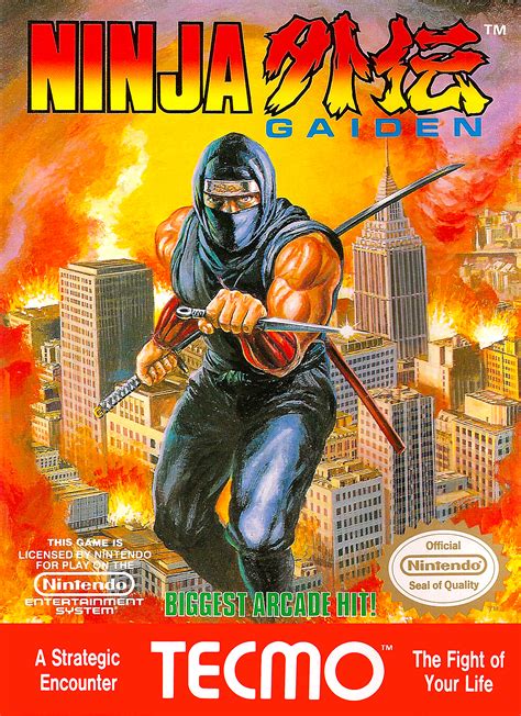 Ninja Gaiden Nintendo Nes Games Nes Games Classic Video Games