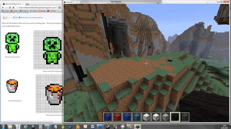 Minecraft Build Schematics For Pixel Art
