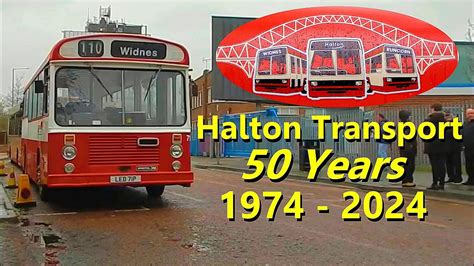 Halton Transport 50 Years 1974 2024 Vintage Bus Running Day Youtube