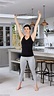The simple exercises busy mothers can do with a TEA TOWEL | Daily Mail ...