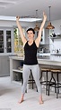 The simple exercises busy mothers can do with a TEA TOWEL | Daily Mail ...