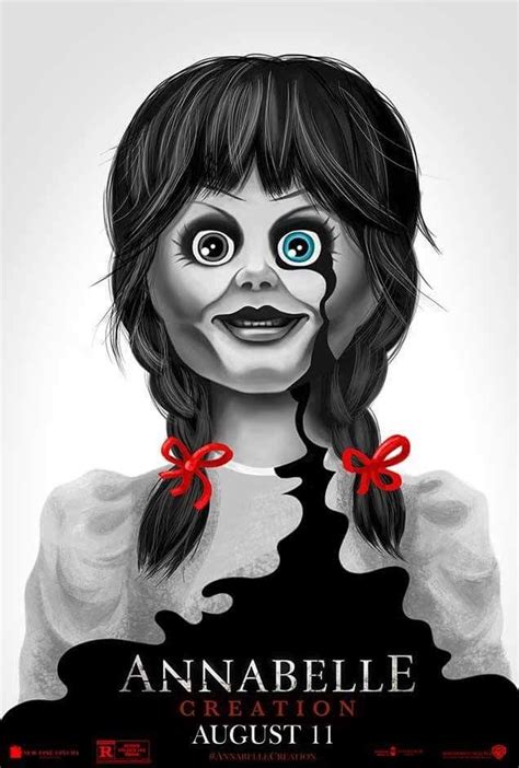 Horror Movie Poster Art Annabelle Creation By Olga May Horror Movie