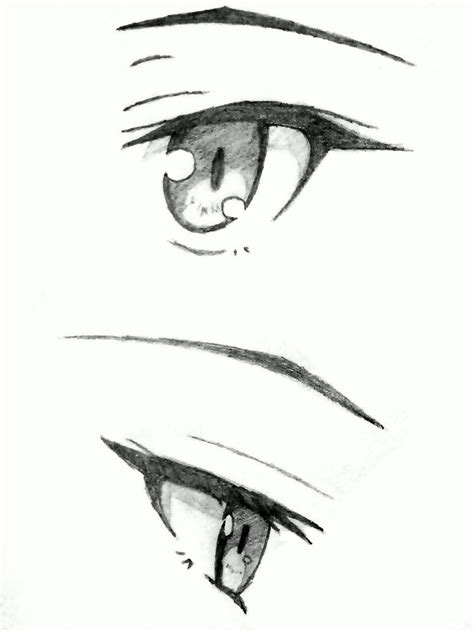 Shiina Mashiro Eyes~ By ~johnny Jon On Deviantart Anime Eye Drawing