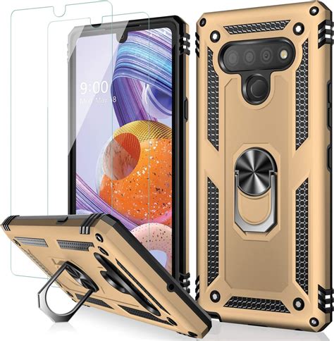 Merro Compatible With Lg Stylo 6 Case With Screen Protector