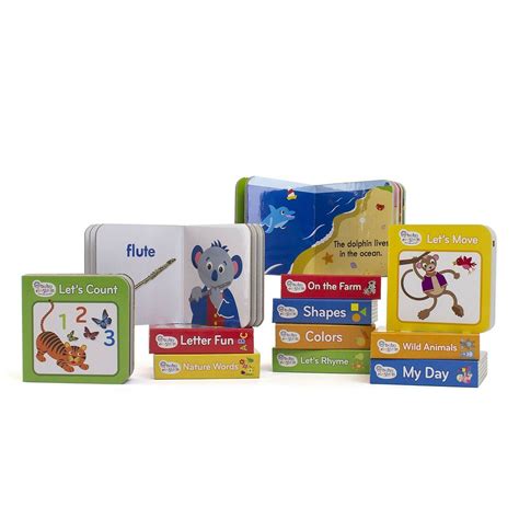 Baby Einstein My First Library Board Book Block 12 Book Set