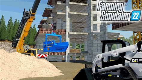 Farming Simulator 22 🚧 Crane Lift Box 🚧 Youtube