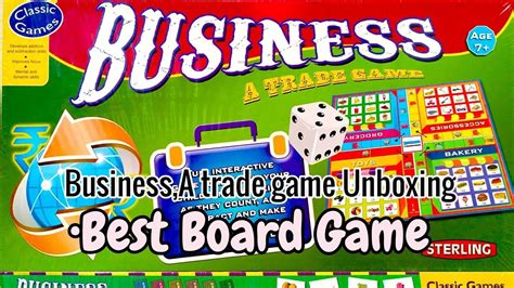 Businessa Trade Game Unboxing Youtube