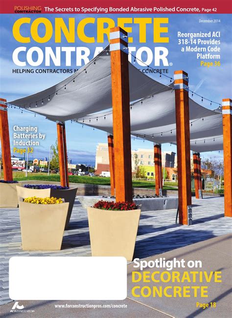 Concrete Contractor December 2014 by ForConstructionPros.com - Issuu