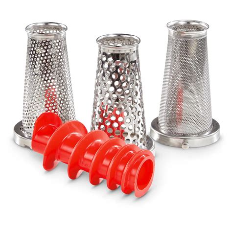 Victorio Food Strainer Accessory Kit - 669847, Canning at Sportsman's Guide