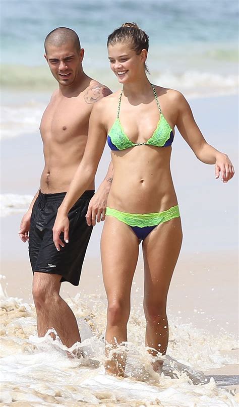 Max George And Girlfriend Nina Agdal On Holiday In The Caribbean