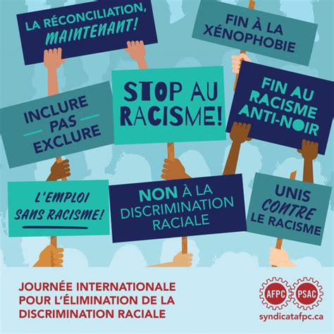 Mettre Fin Au Racisme — Journée Internationale Pour L’élimination De La Discrimination Raciale