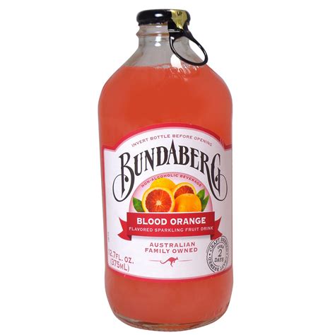 Bundaberg Blood Orange 375 Ml Bottle Blue Dog Beverage