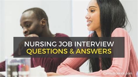 22 Common Nursing Interview Questions And Answers Nursing Interview