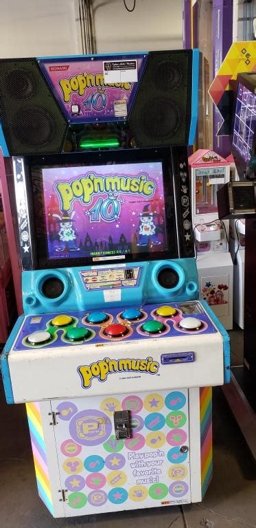 Popn Music 10 Music Rythym Arcade Game