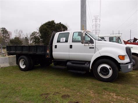 2004 Ford F650 Flatbed Dump Vinsn3frww65f04v670608 Sa Cummins