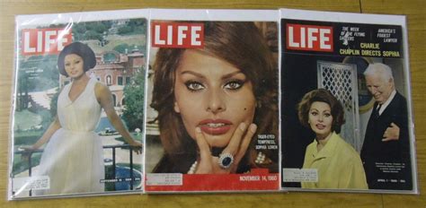 1960s Life Magazine Sophia Loren Lot 1802544930