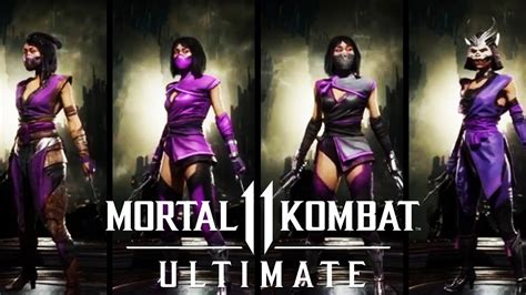 Mortal Kombat 11 New Mileena Skins Revealed Full Hd 1080p Youtube