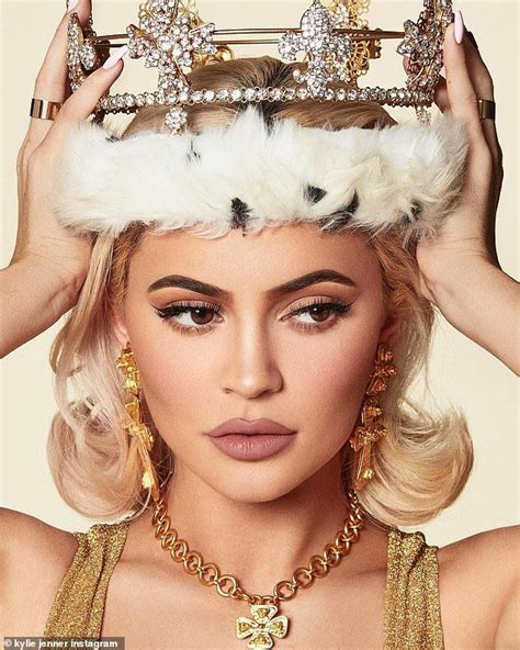 kylie jenner wears regal crown in sneak peek of her new calendar kylie jenner photoshoot