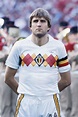 Jan Ceulemans during the Football European Championship ( Euro 1984 ...