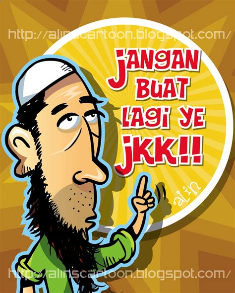 Karikatur Kartun Ustaz Azhar Idrus