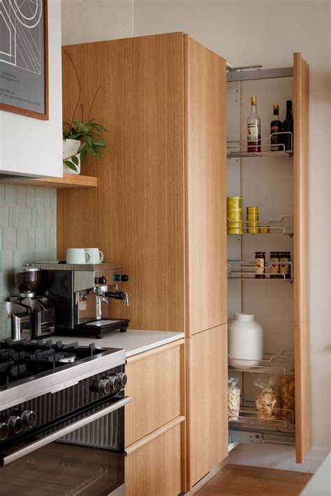 The Kitchen Is Clean And Ready To Be Used As A Storage Area For Food Items