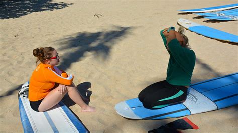 Surf Lesson With North Shore Surf Girls In Oahu Hawii