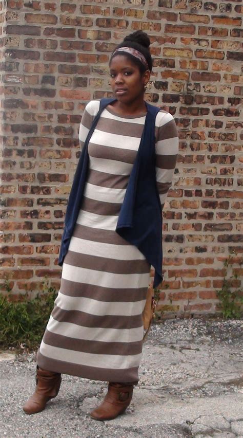 Styled! Striped maxi sweater dress - inHer Glam