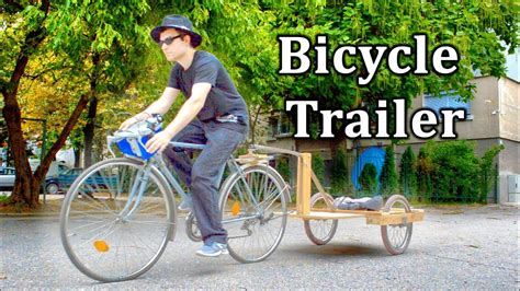 Homemade Bicycle Trailer Diy Project Youtube